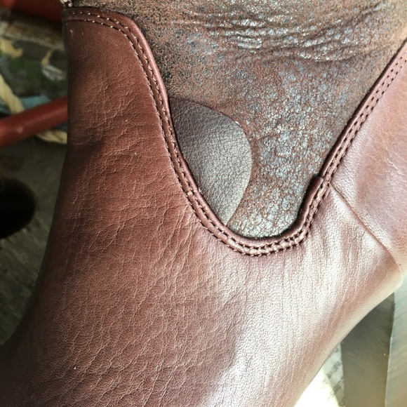 UGG “Dreaux” Knee High Shearling High Heel Boots - Picture 8 of 8